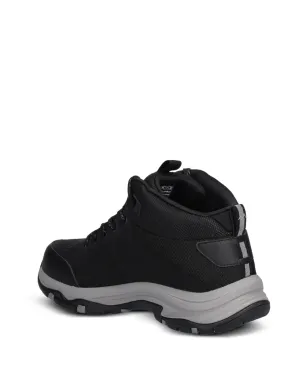 Skechers トレイル デスティネーション レースアップスニーカー ブラック - サムネイル4