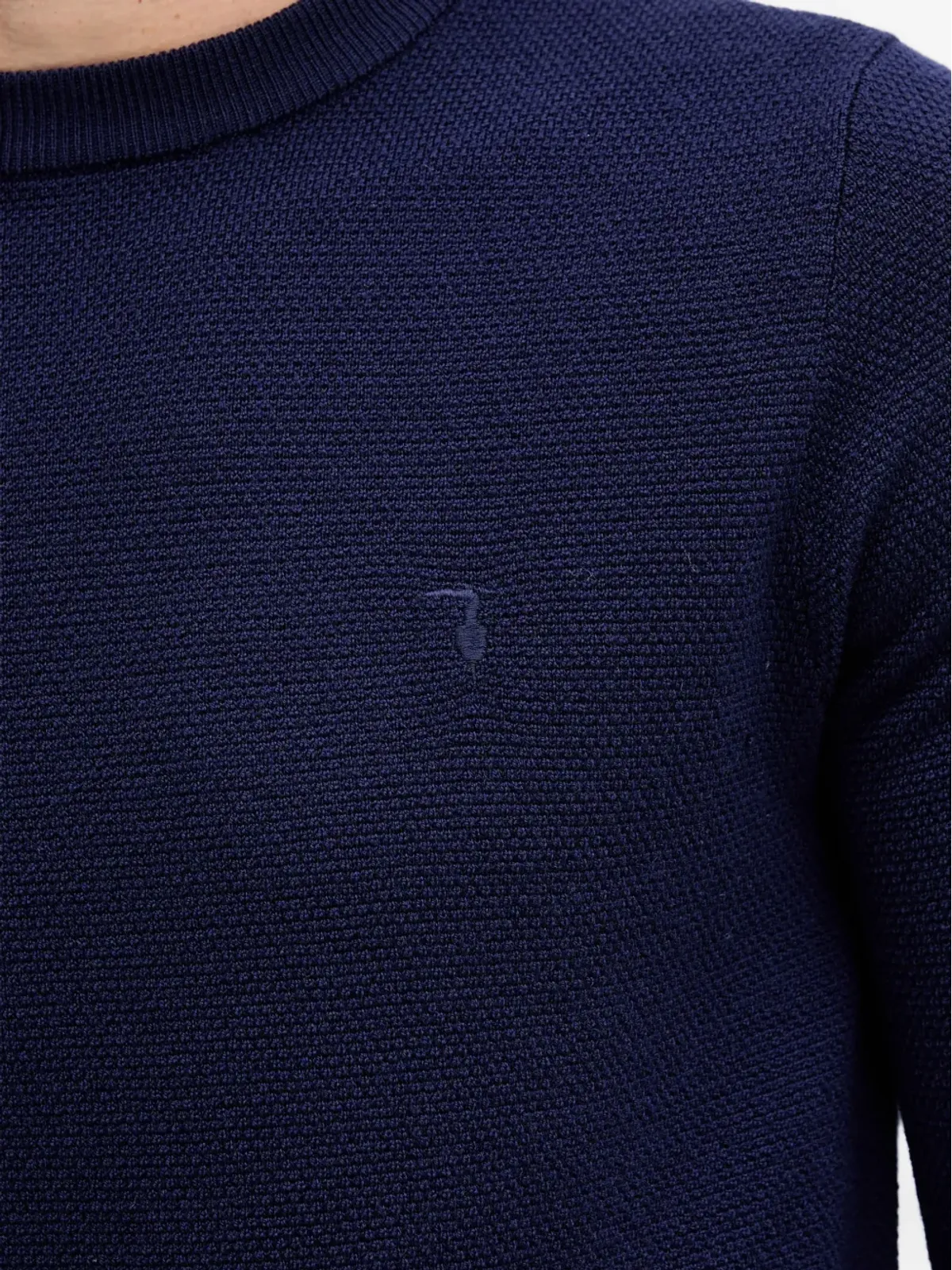 Trussardi テクスチャード ロゴ セーター - 画像5