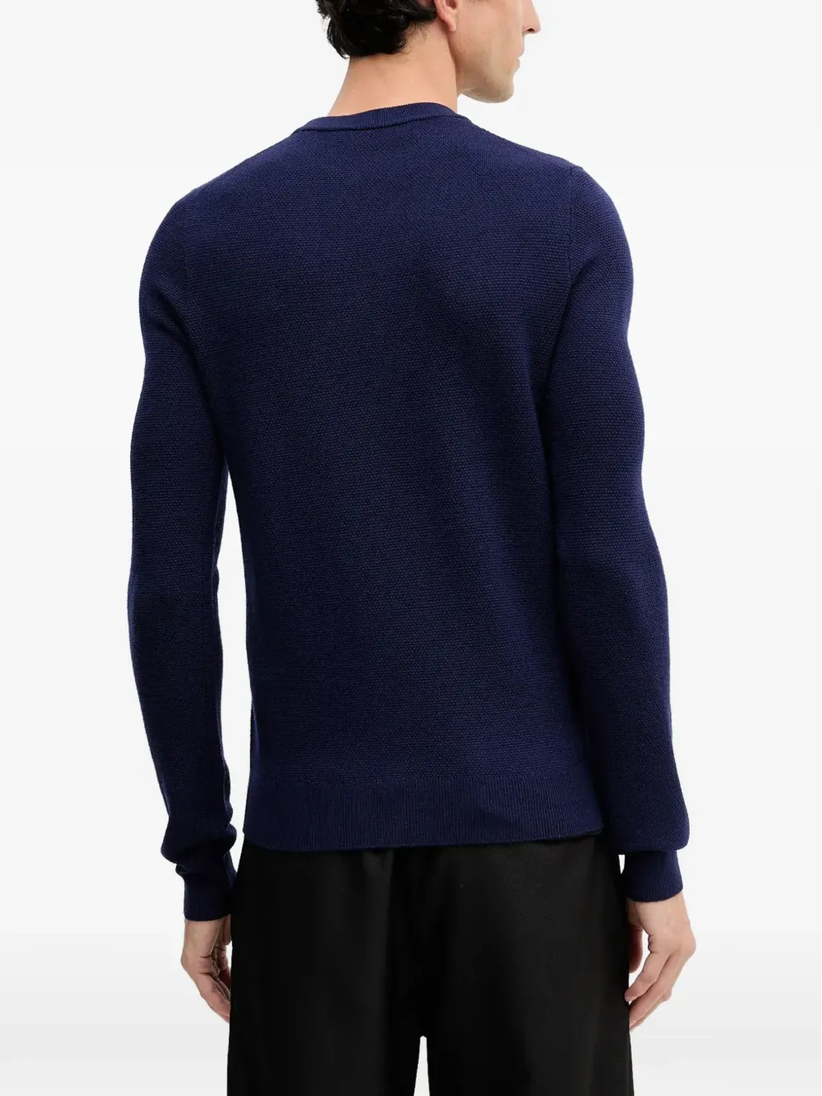 Trussardi テクスチャード ロゴ セーター - 画像3