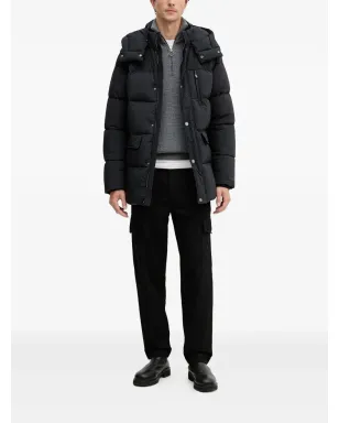 Trussardi パッド入りフード付きコート - サムネイル2