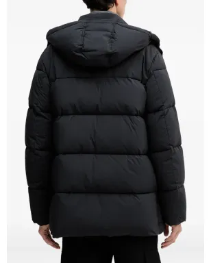 Trussardi パッド入りフード付きコート - サムネイル3