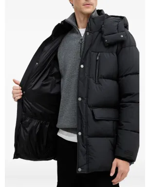 Trussardi パッド入りフード付きコート - サムネイル4