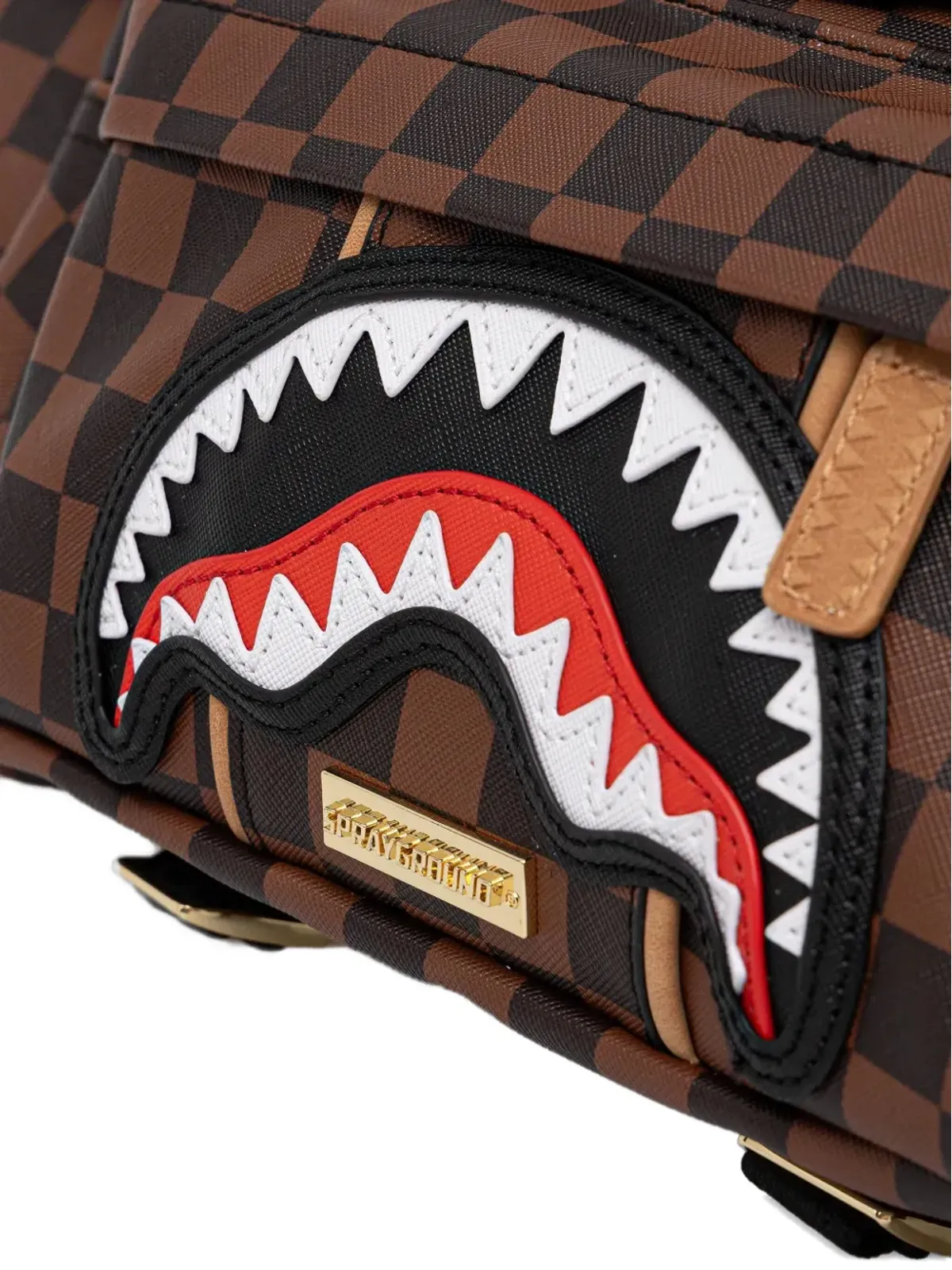 Sprayground チェック柄ベルトバッグ - 画像5
