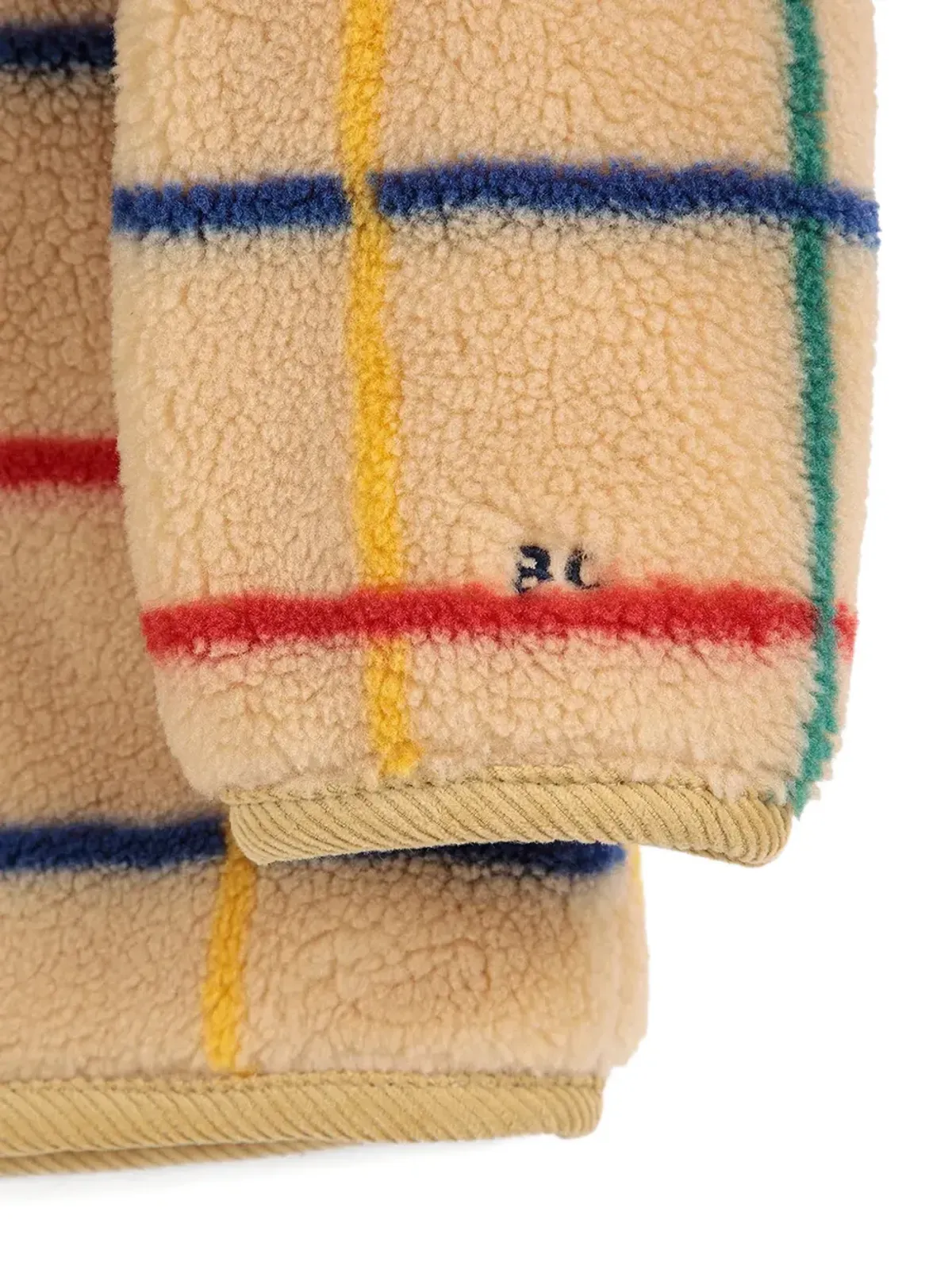 Bobo Choses ストライプ柄ボタン留めジャケット - 画像3