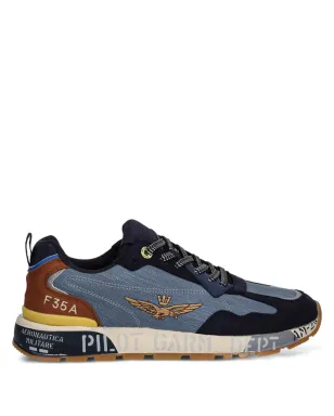Aeronautica Militare ロゴモチーフスニーカー - サムネイル1