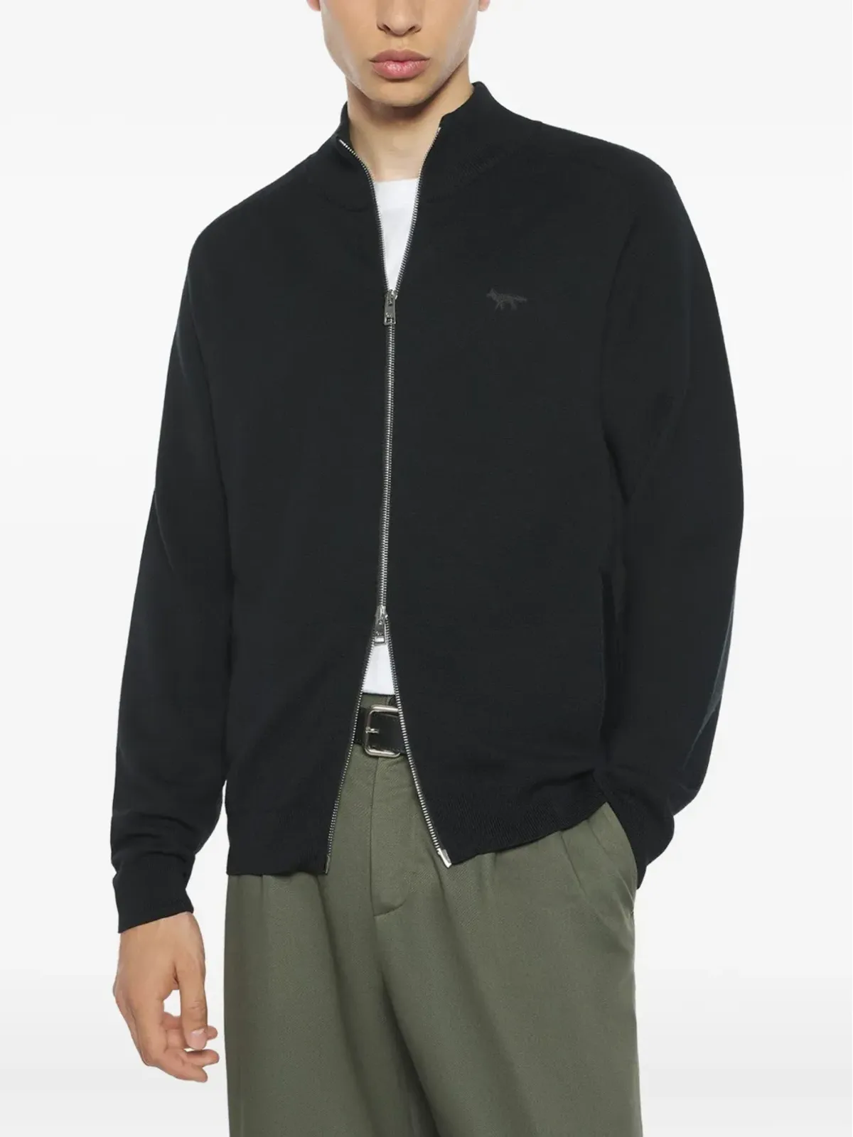 Maison Kitsuné ウールカーディガン - 画像4
