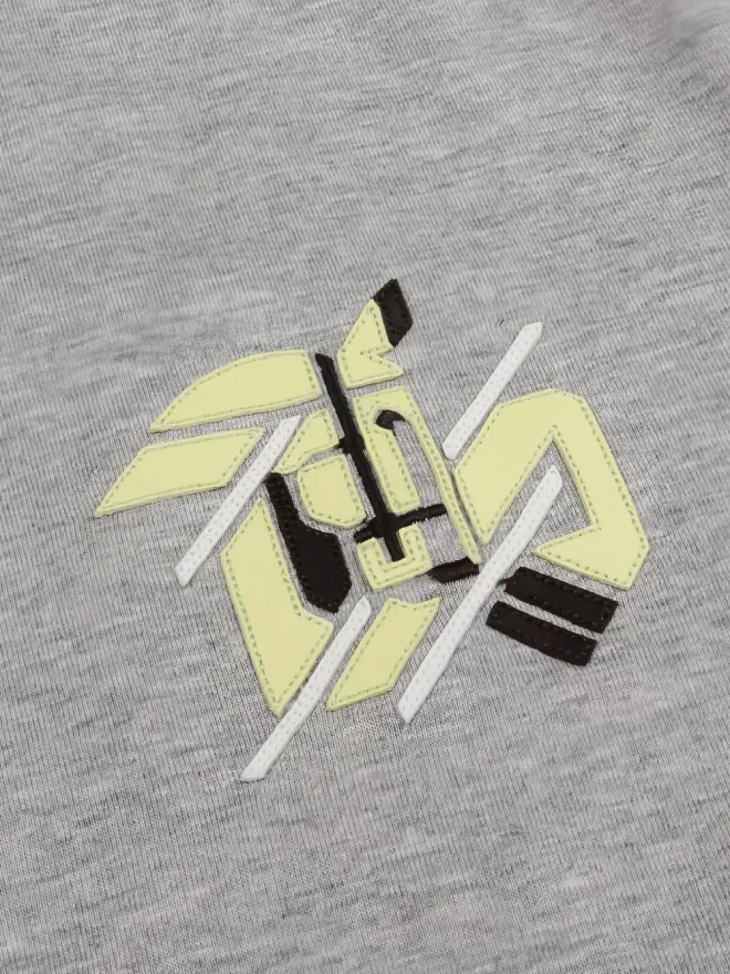 Hermès Pre-Owned Hermès Pre-Owned レザーパッチ クルーネック Tシャツの商品画像