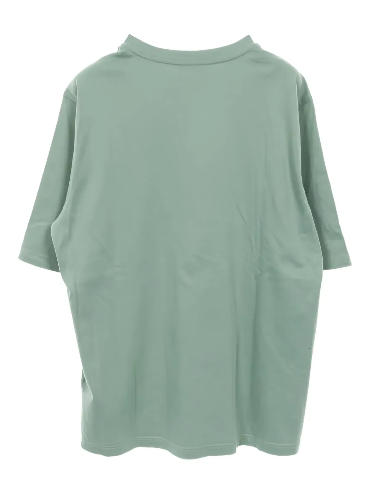 Hermès Pre-Owned 2010年代 レザーパッチ付きコットンTシャツ - 画像2