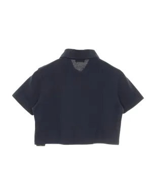 Saint Laurent Pre-Owned 2000年代 コットン ポロシャツ - ブルー - サムネイル2