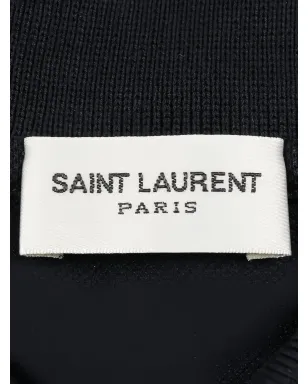 Saint Laurent Pre-Owned 2000年代 コットン ポロシャツ - ブルー - サムネイル4