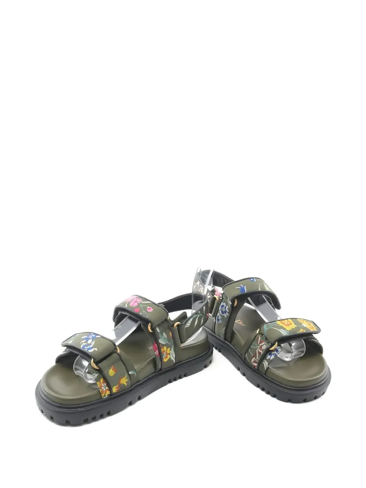 Christian Dior Pre-Owned 2010S アクト サンダル - グリーン - 画像2