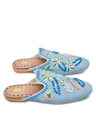 DE SIENA SHOES ビーズ付き花柄トレーナー - サムネイル1
