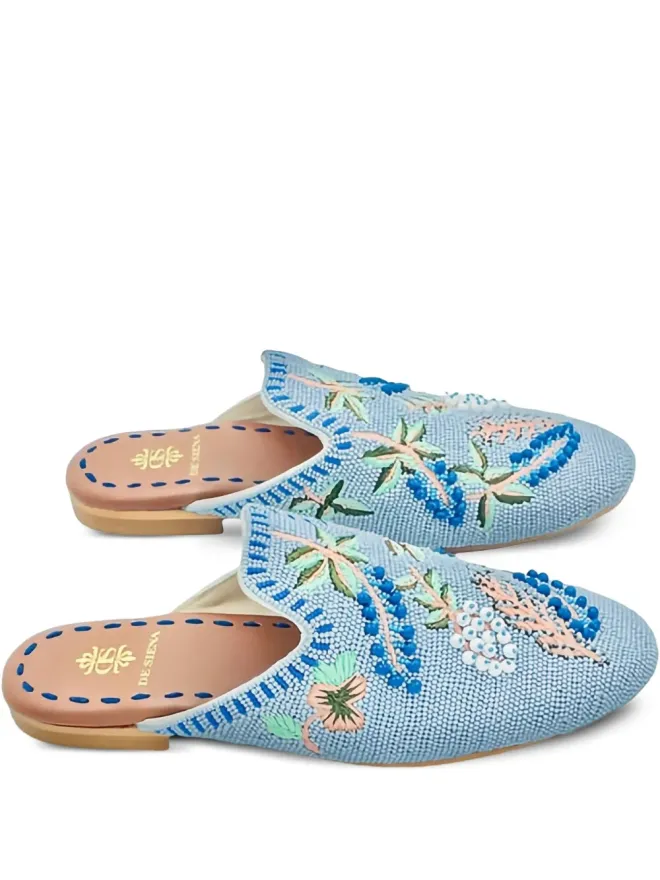 DE SIENA SHOES DE SIENA SHOES ビーズ付き花柄トレーナーの商品画像