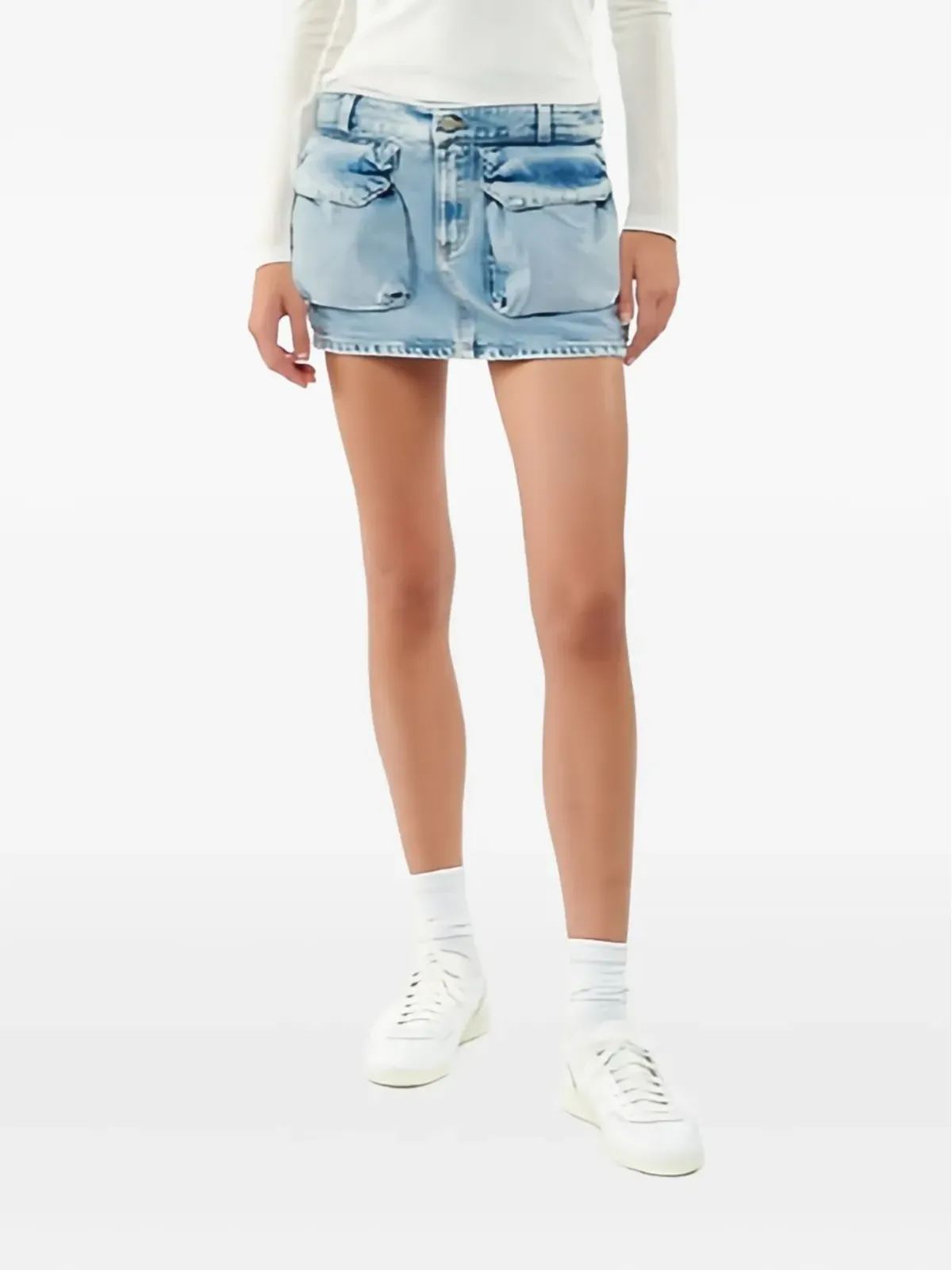 ICON DENIM Gio mini skirt - 画像4