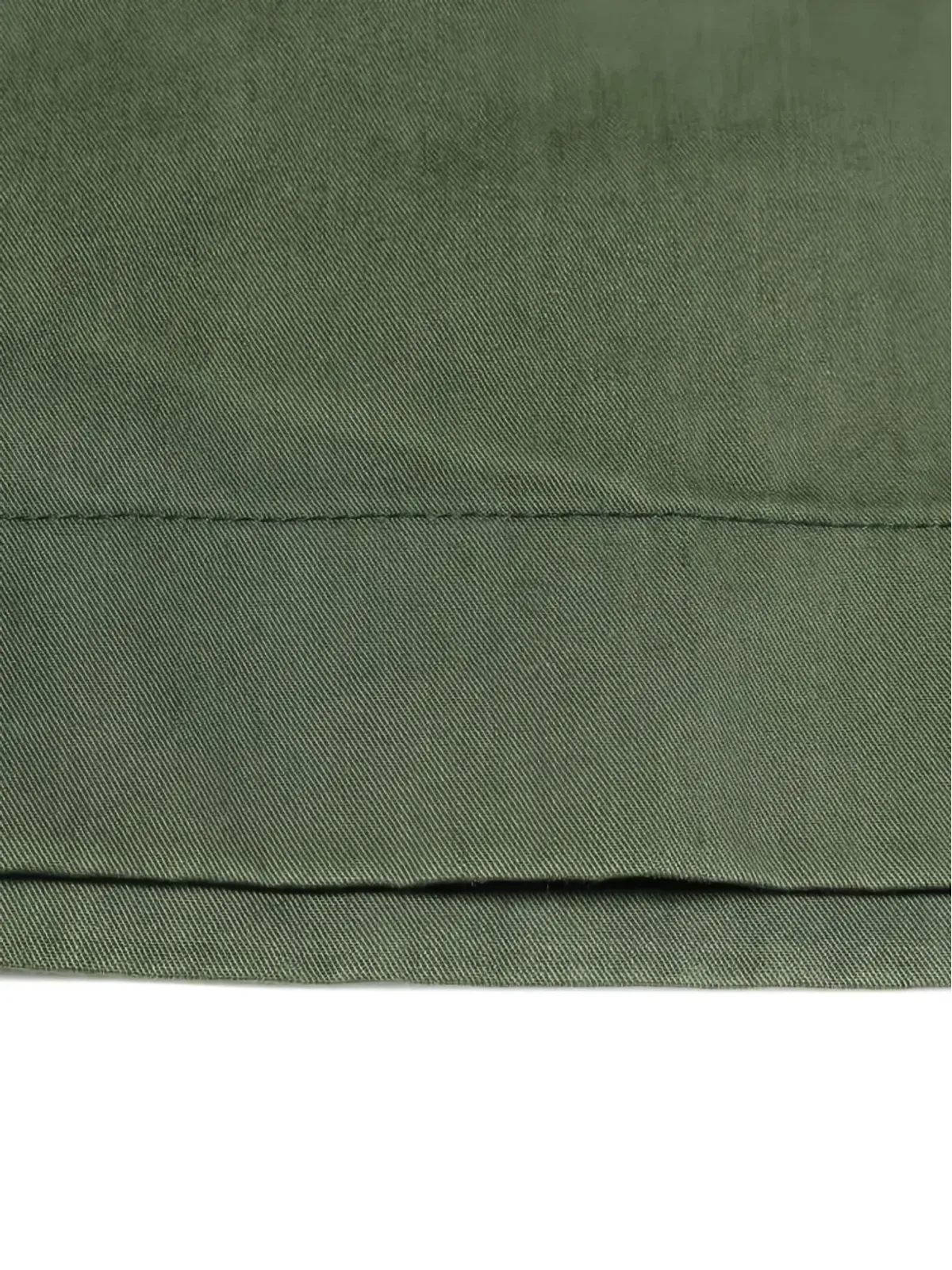 Hermès Pre-Owned 2000s striped-waistband shorts - Green - 画像5