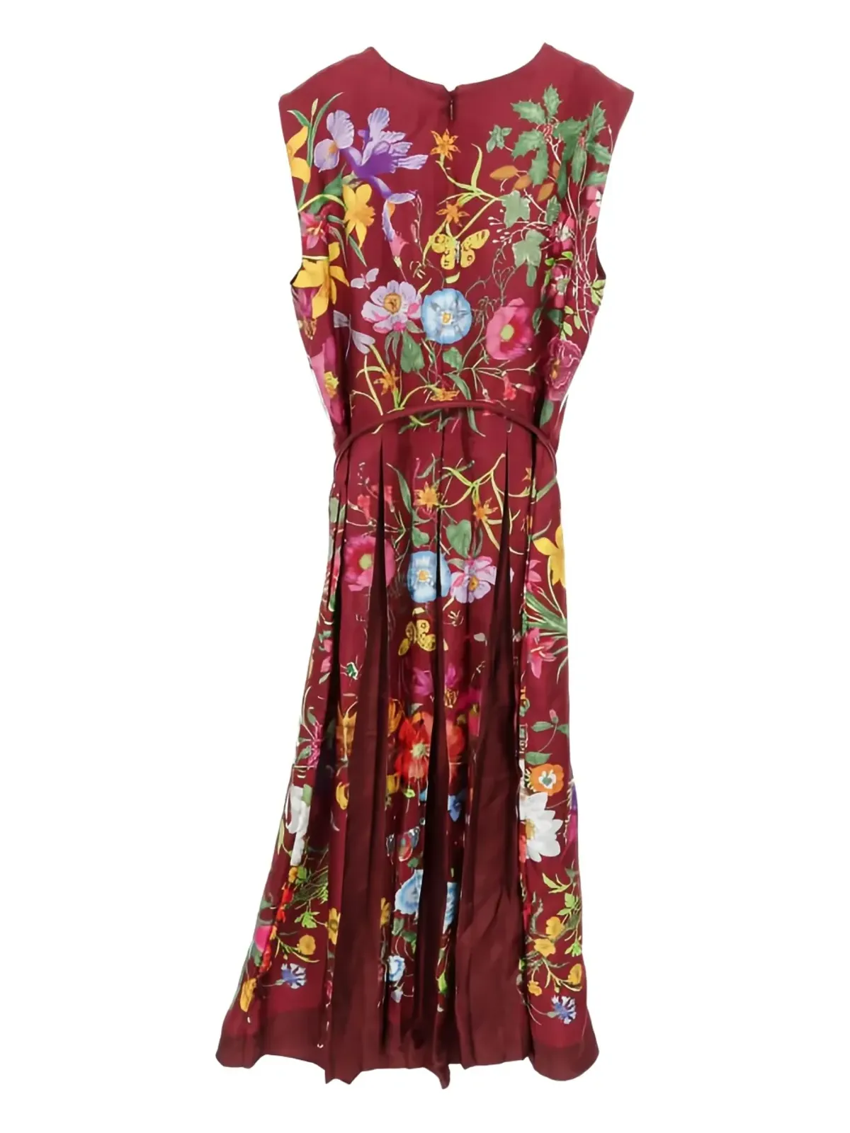 Gucci ビンテージ 花柄ミディドレス - 画像2