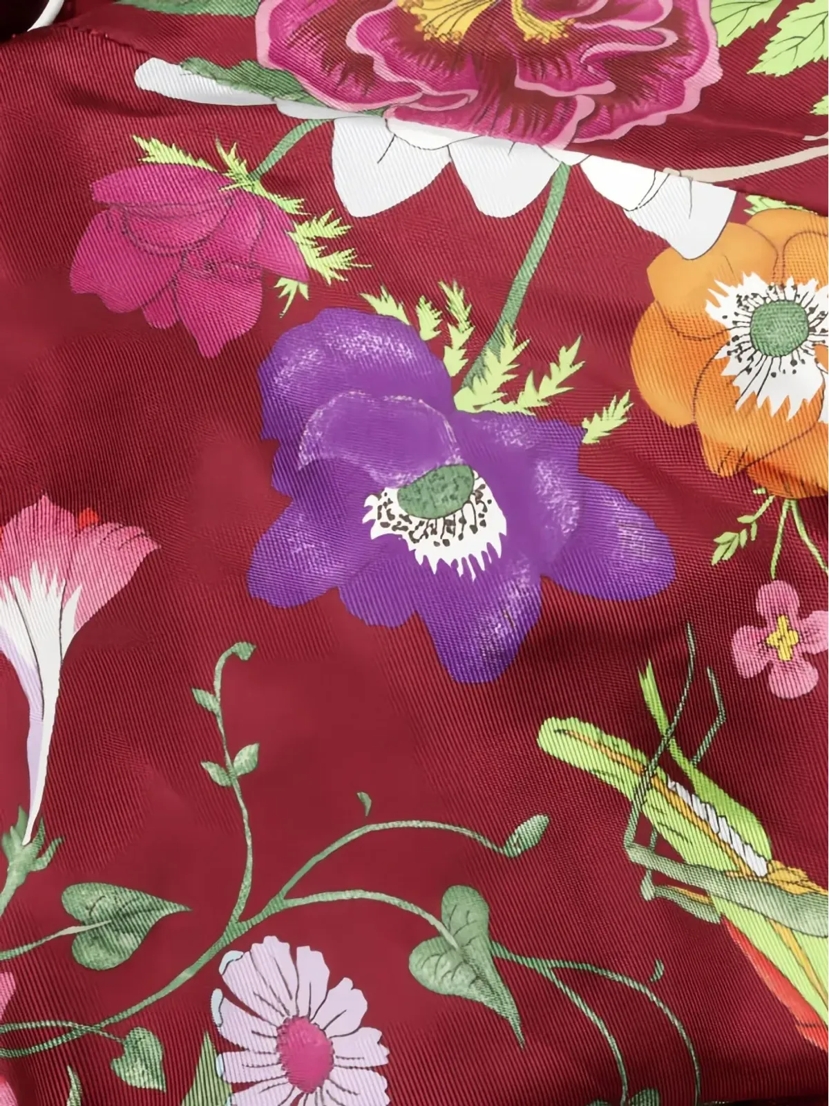 Gucci ビンテージ 花柄ミディドレス - 画像3