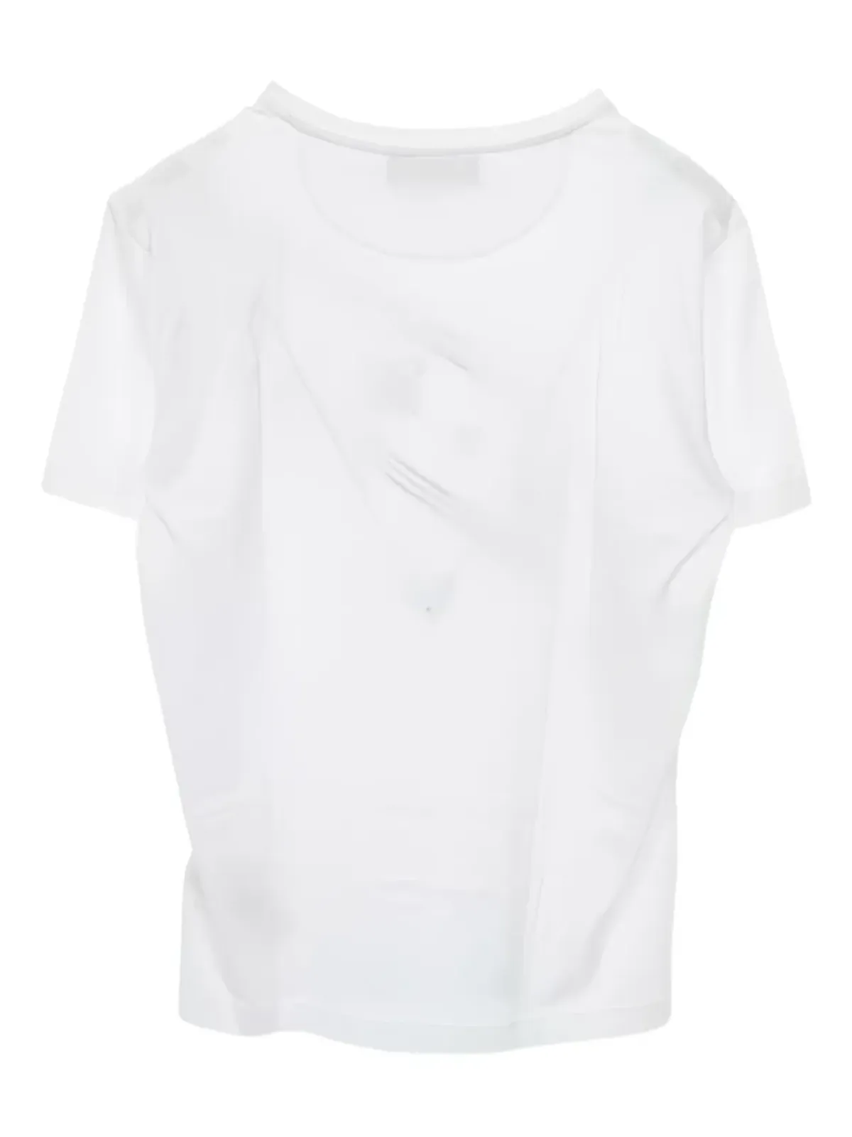 Fendi Pre-Owned FFカリグラフィーロゴTシャツ（ホワイト） - 画像2