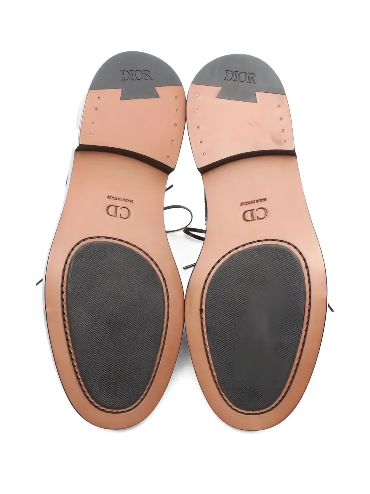 Christian Dior パンチングレザーシューズ - 画像3