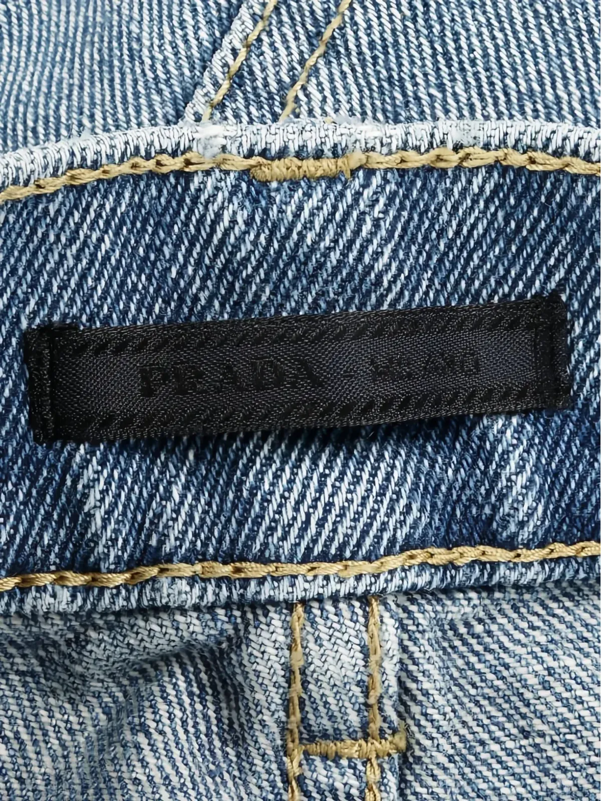 Prada Pre-Owned デニムジーンズ（5ポケット・トライアングルプレート付き） - 画像3