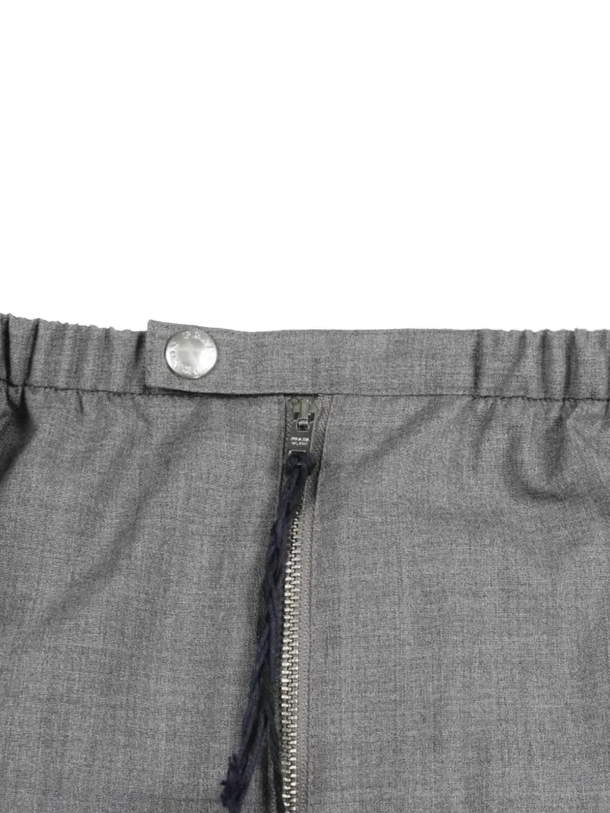Prada Pre-Owned ウールパンツ 2020年代（グレー） - 画像3