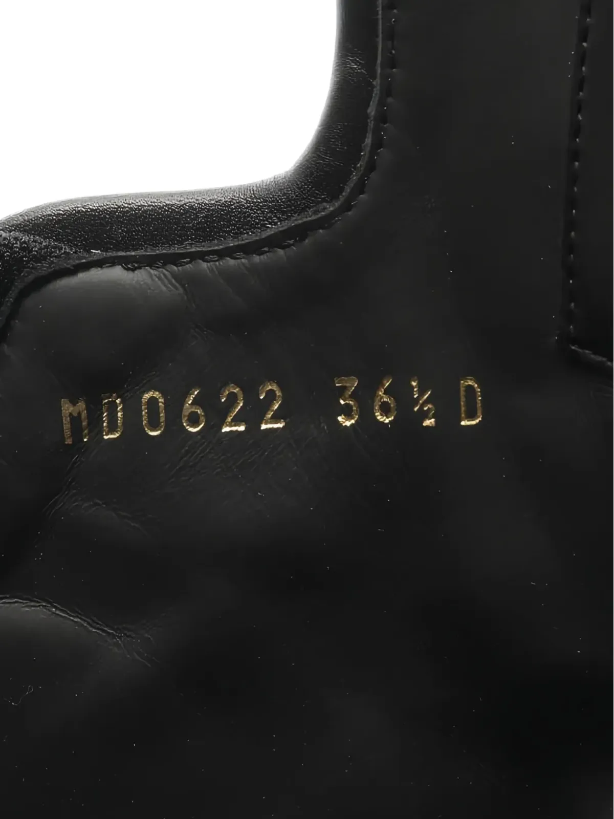 Christian Dior Pre-Owned 2010s パンチングパネルブーツ - ブラック - 画像5