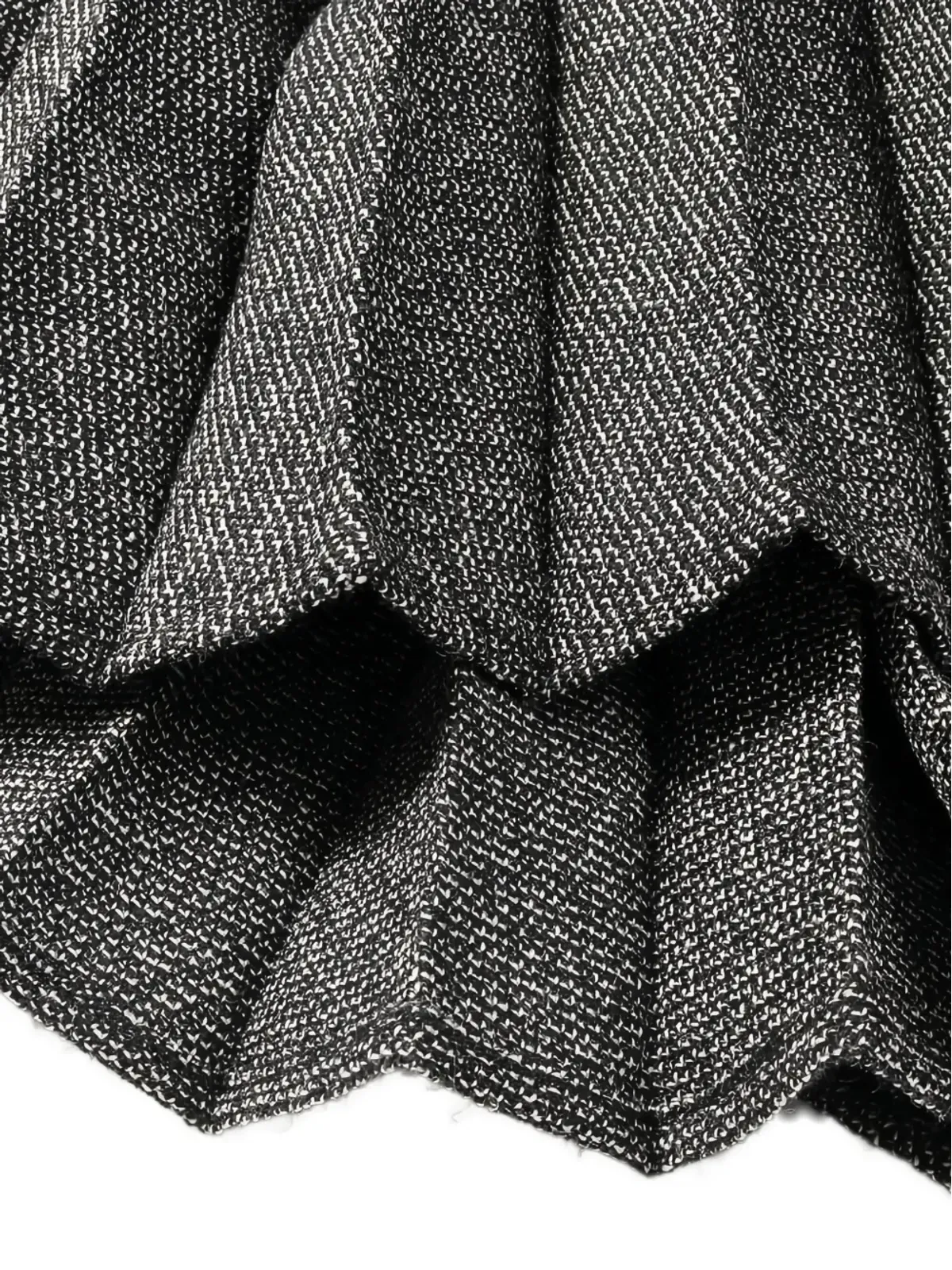 Christian Dior Pre-Owned 2010s pleated wool skirt - Grey - 画像3