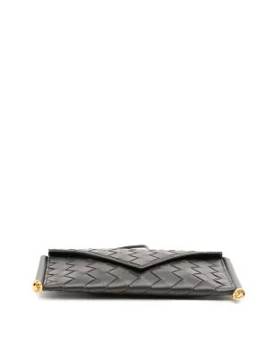 Bottega Veneta ビンテージ カーフスキン イントレッチァート ソルスティス スマホポーチ付きクロスボディバッグ - サムネイル4