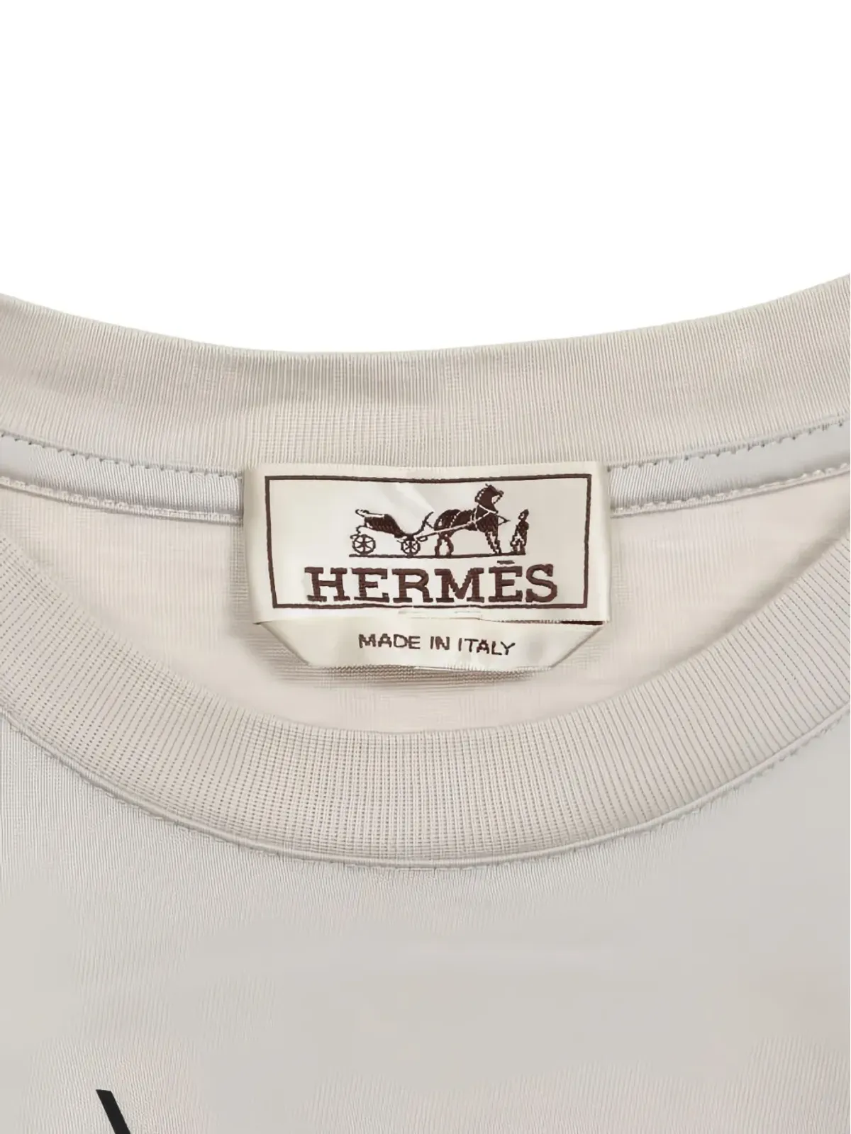 Hermès Pre-Owned 2010年代 エトリエ en Fragments Tシャツ - 画像5
