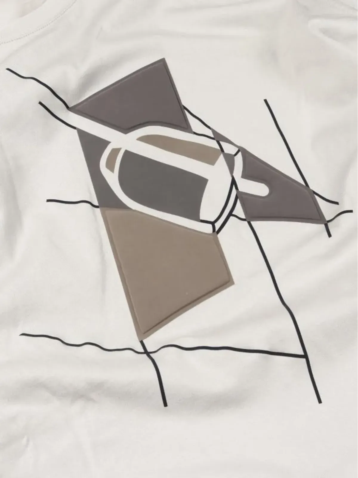 Hermès Pre-Owned 2010年代 エトリエ en Fragments Tシャツ - 画像3