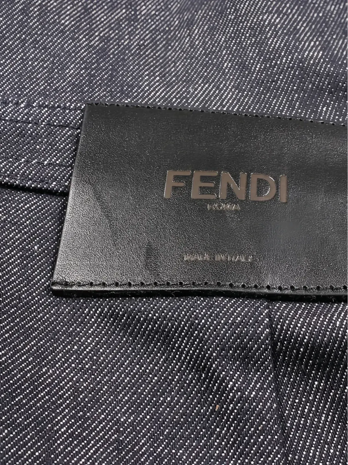 Fendi Pre-Owned デニムミニドレス - 画像4