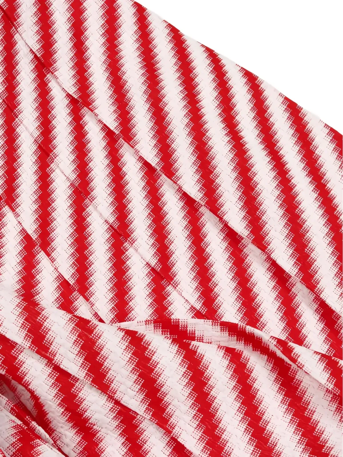 Celine Pre-Owned 2010s pleated striped pants - White - 画像5