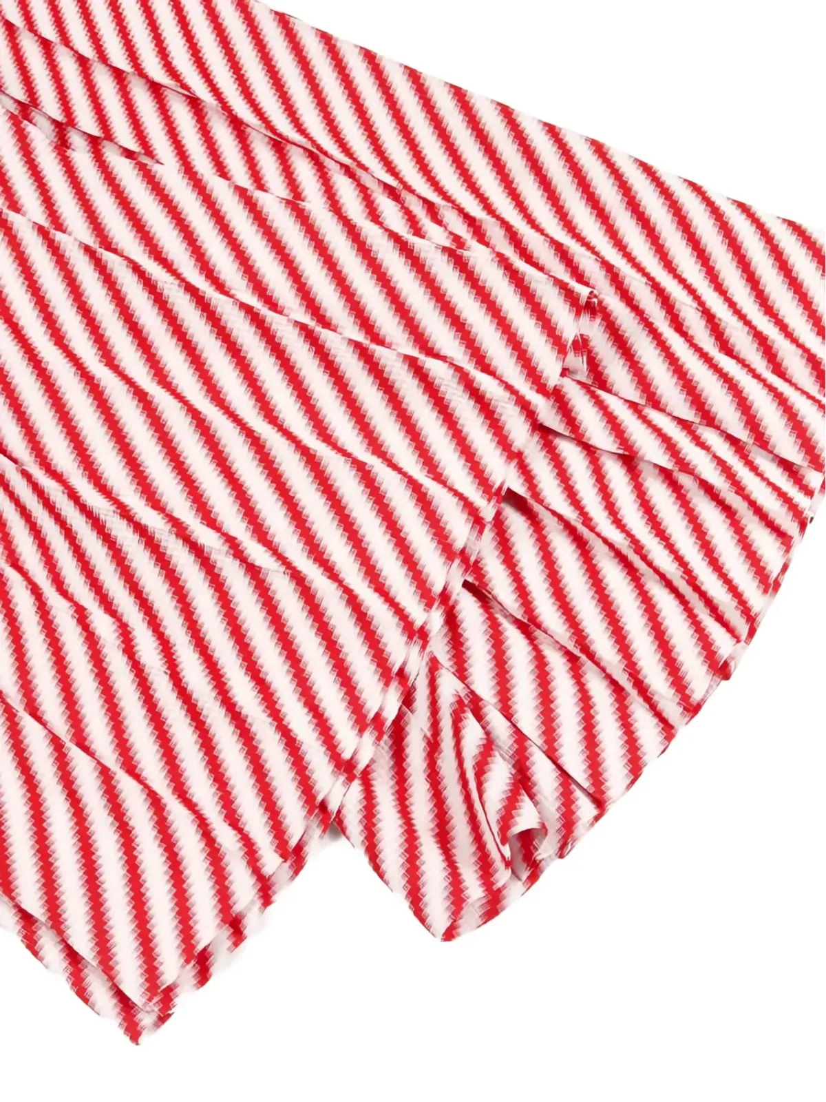 Celine Pre-Owned 2010s pleated striped pants - White - 画像4