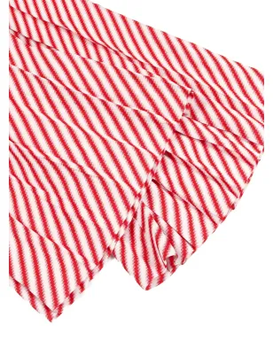 Celine Pre-Owned 2010s pleated striped pants - White - サムネイル4
