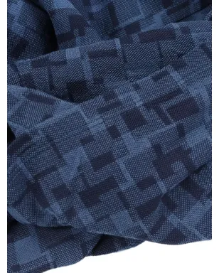 Hermès Pre-Owned 2010s pique crew neck T-shirt - Blue - サムネイル4