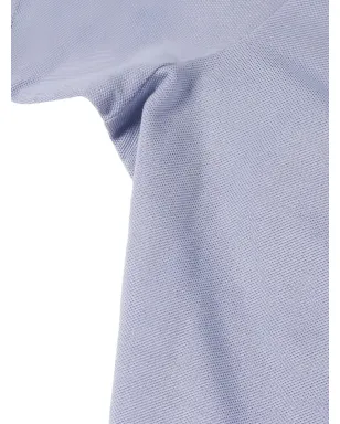 Hermès Pre-Owned ロゴ刺繍コットンポロシャツ - Blue - サムネイル4