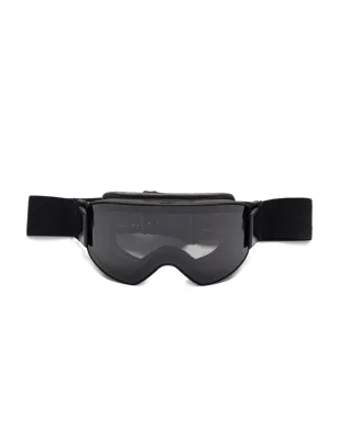 Gucci Eyewear ロゴ入りスキーゴーグル - ブラック - サムネイル1