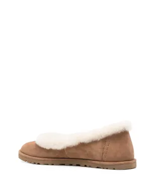 UGG ファー付きフラットシューズ - サムネイル3