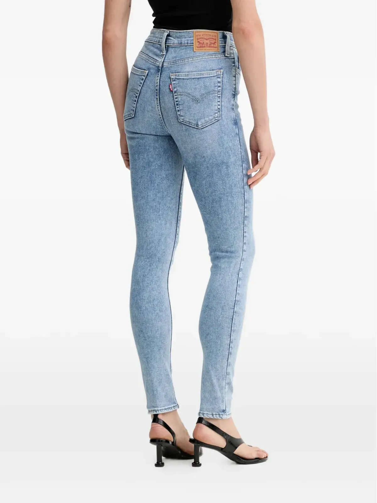 Levi's 720 ハイライズ ファイブポケット ジーンズ - ブルー - 画像3