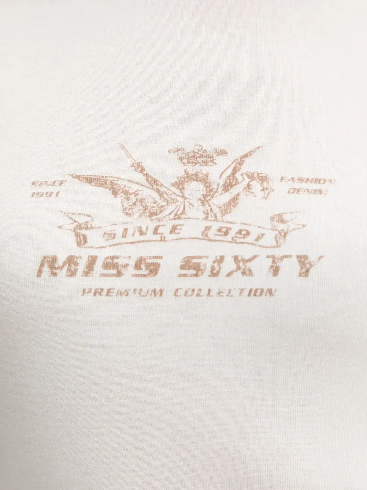 Miss Sixty プリントディテールTシャツ - 画像5