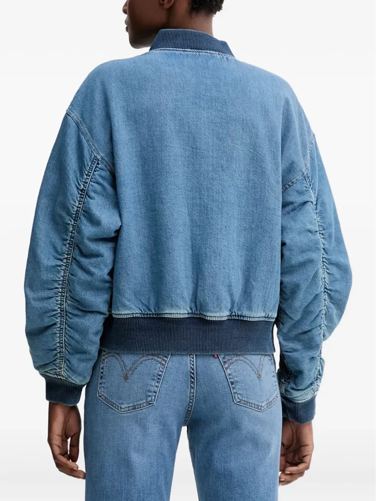Levi's アンディ デニムボンバー ジャケット - 画像3
