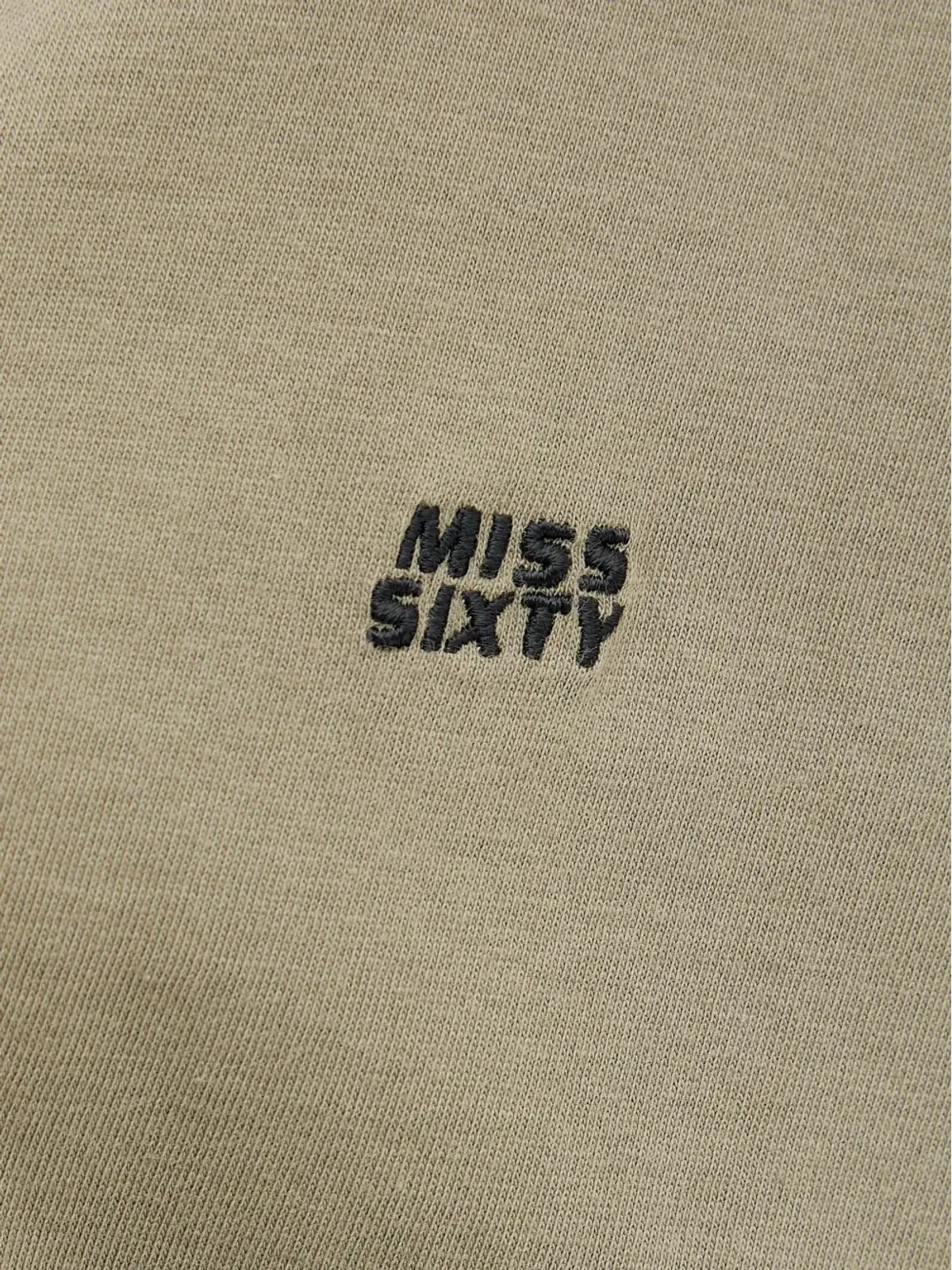 Miss Sixty ショルダーパッド付きクルーネットTシャツ - 画像5