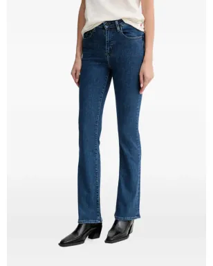 Levi's 725 ハイライズ ブーツカットジーンズ - ブルー - サムネイル1