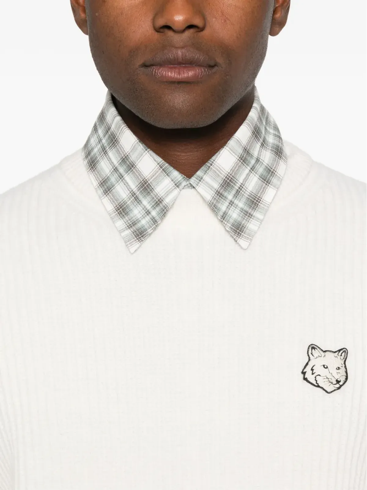Maison Kitsuné Fox Headセーター - 画像5