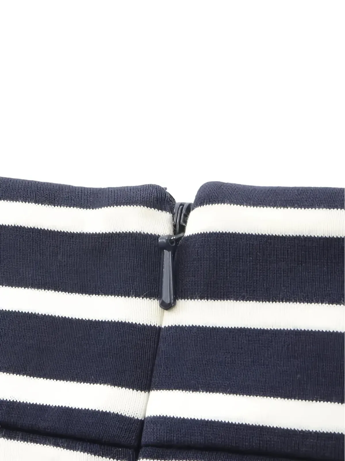 Christian Dior Pre-Owned ストライプ柄 ボタン付きスカート - 画像4