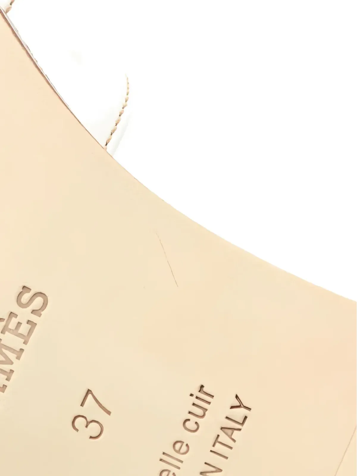 Hermès Pre-Owned Oran Mule sandals - White - 画像3
