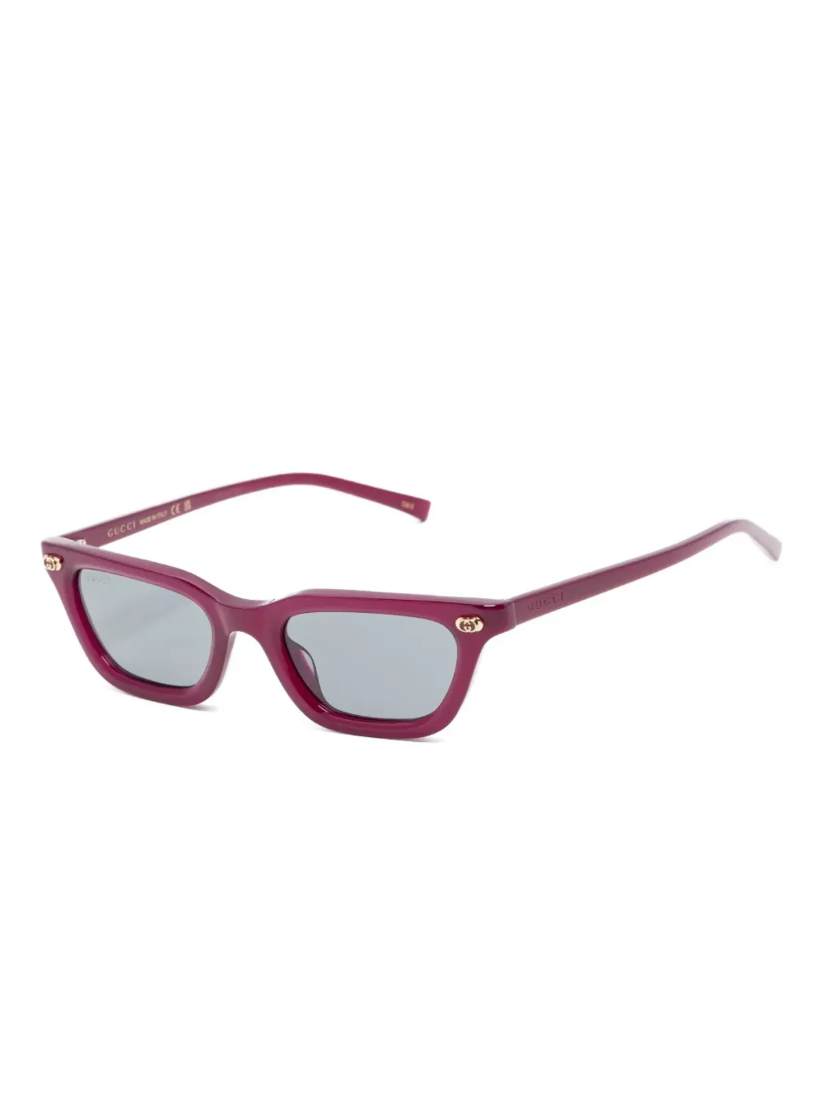Gucci Eyewear インターロッキングG キャットアイ サングラス - 画像2