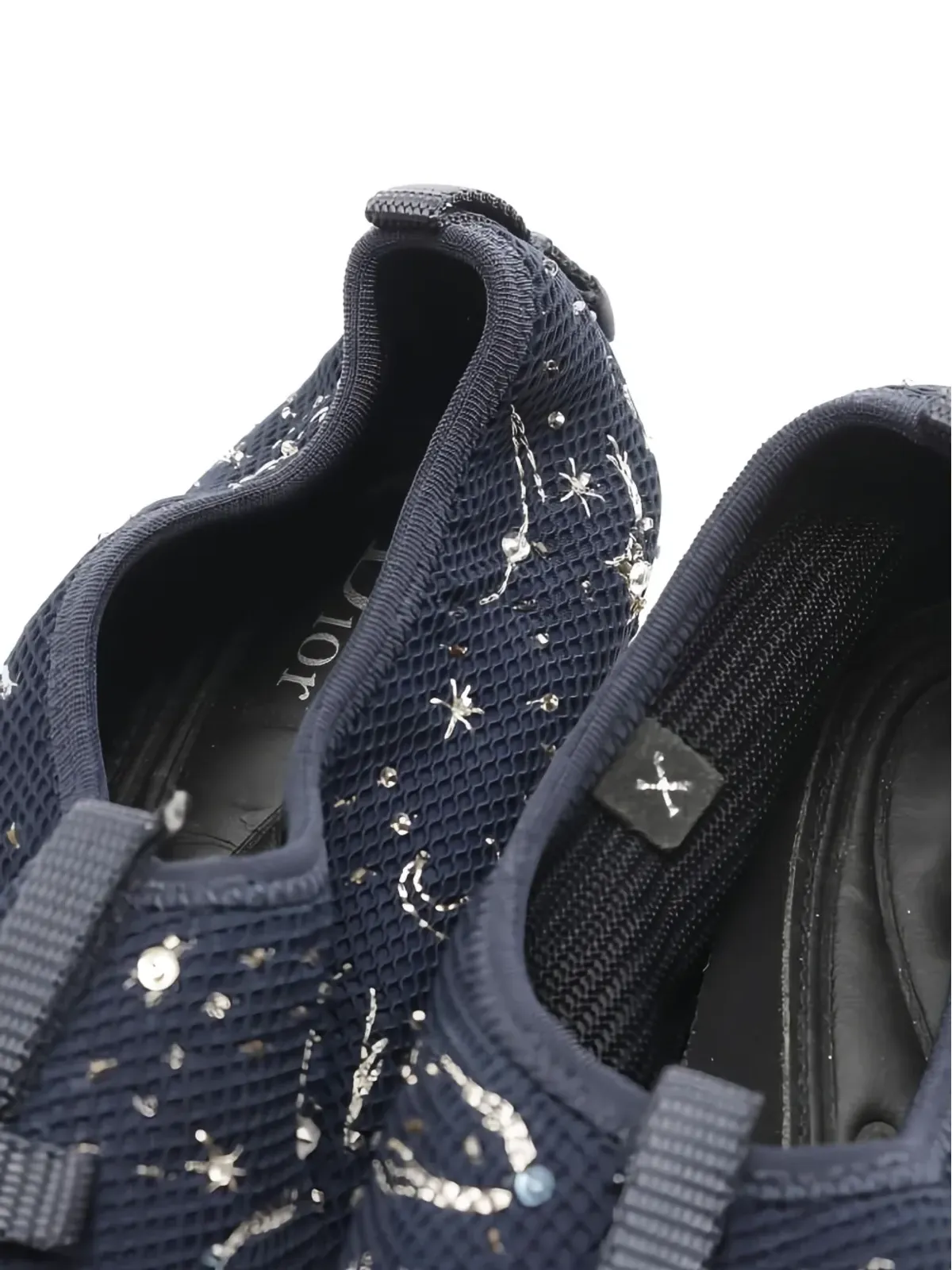 Christian Dior Pre-Owned シークイン装飾スニーカー - 画像4