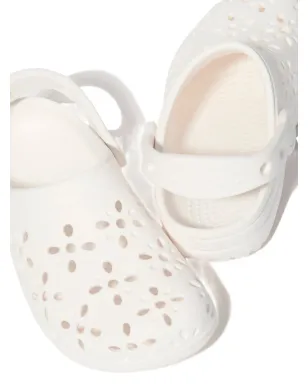 Crocs Kids フローラルカットアウトサンダル - サムネイル4