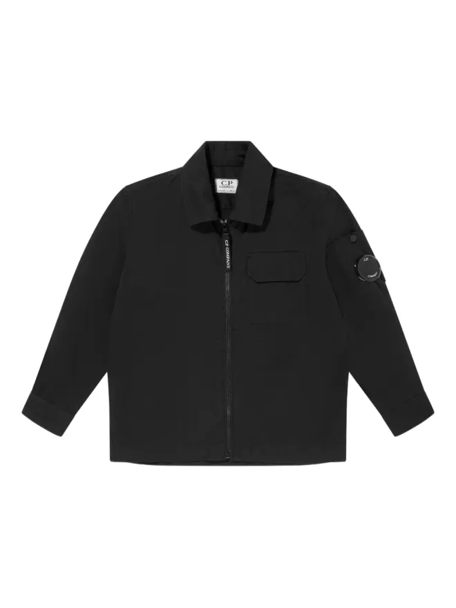 C.P. Company Kids C.P. Company Kids レンズディテール ジップアップ オーバーシャツの商品画像